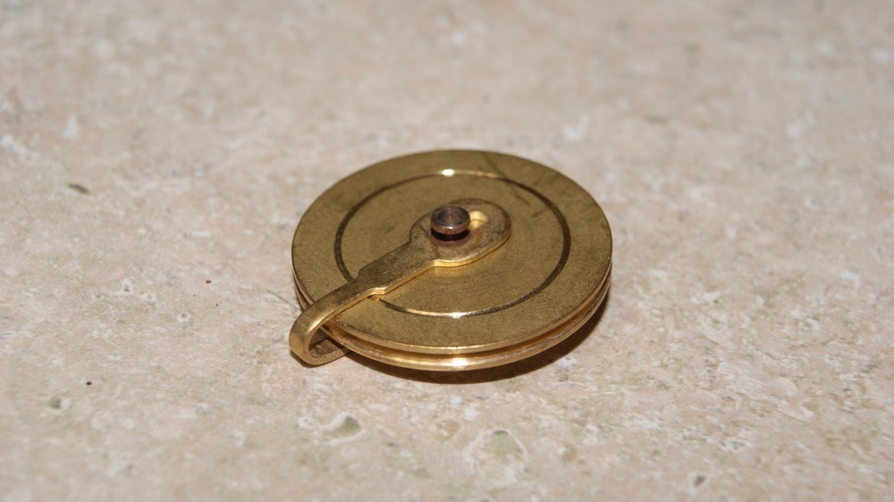 SOLID BRASS BANJO CLOCK PULLEY NEW CLOCK PARTS