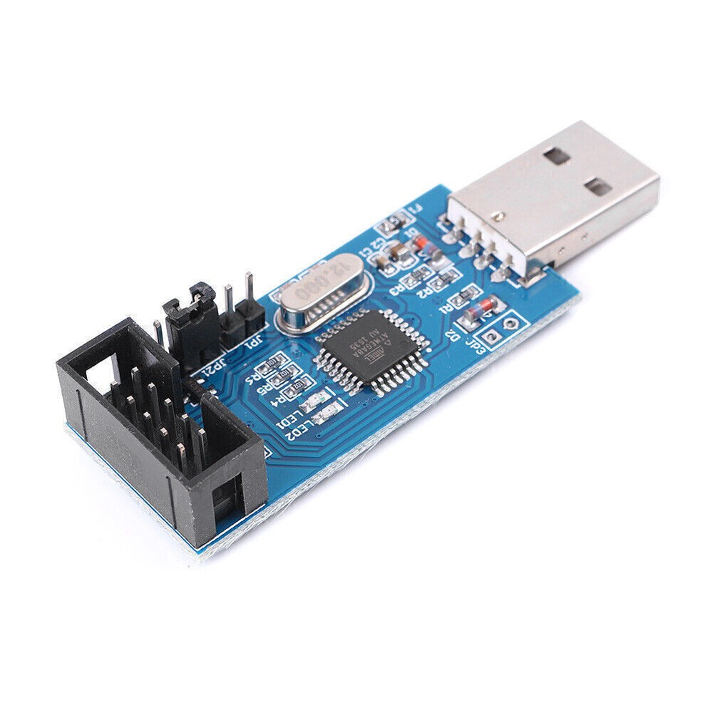 USBASP USBISP AVR Programmer Adapter 10 Pin Cable USB ATMEGA8 ATMEGA128 po