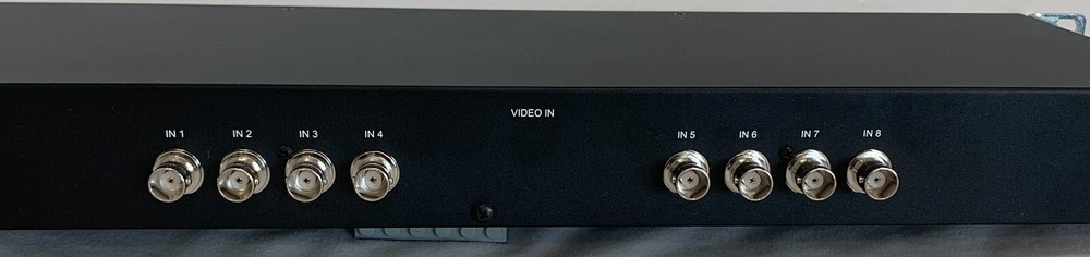 Verint S1808e 8-Port Video Encoder "Power Cord Unavailable"