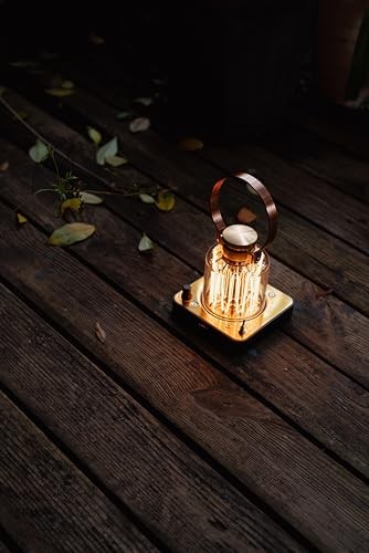 Block Tower Lantern – Rechargeable LED Lantern with Adjustable Brightness,