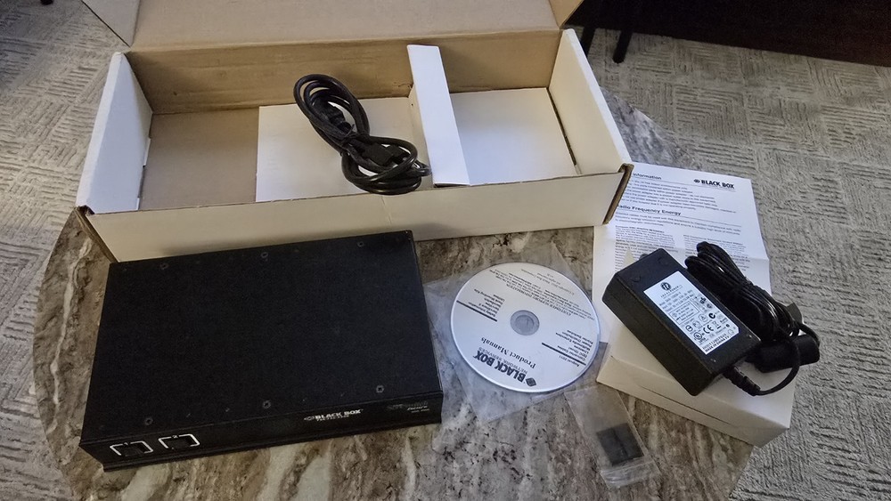 Black Box ServSwitch Secure KVM Switch with USB DVI 2 Port - SW2007A-USB 260584
