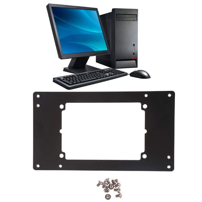 Universal ATX Power Supply Holder for 2U Positioning in Desktop Computer Case