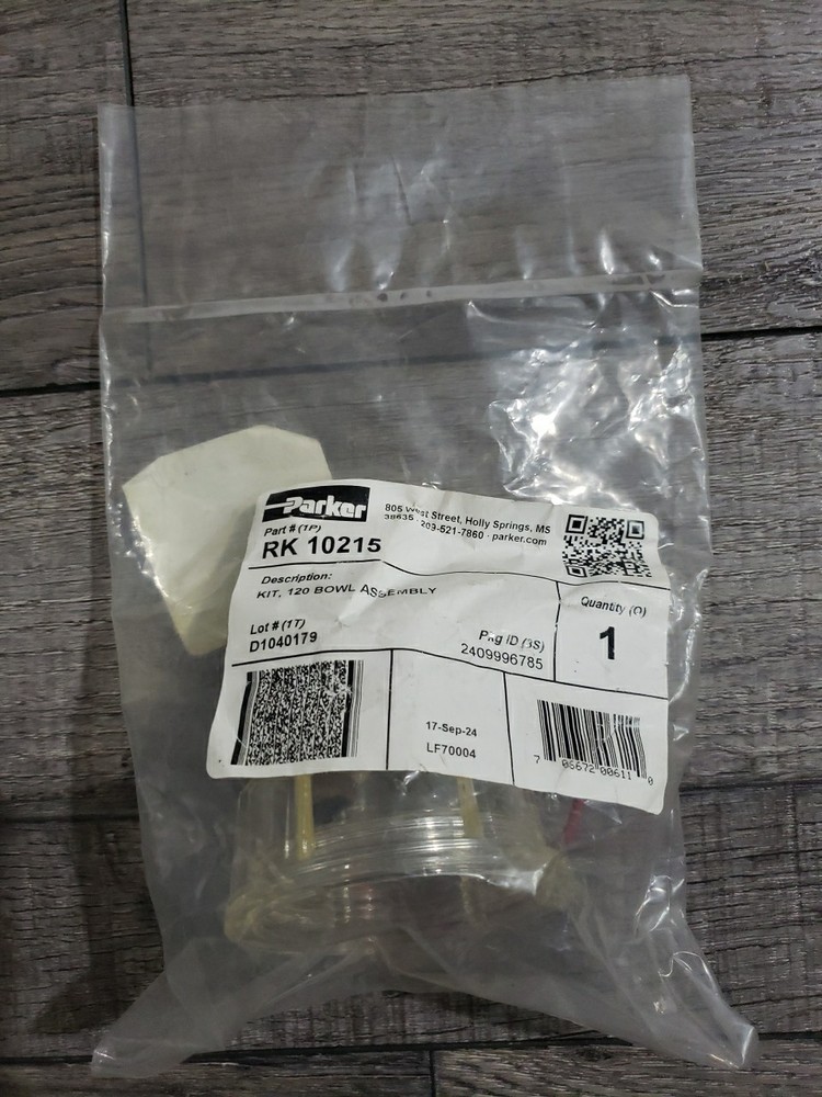 Racor RK 10215 Plastic Replacement Bowl Kit
