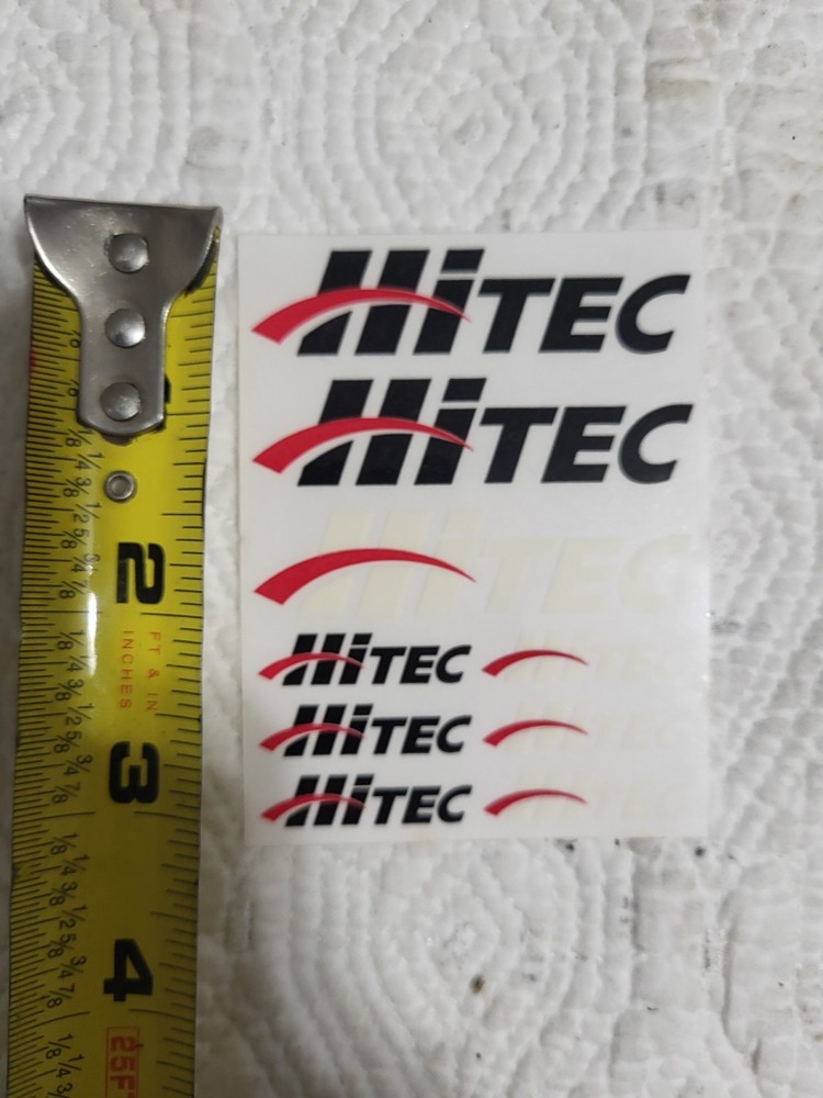 Hitec Decal Sheet
