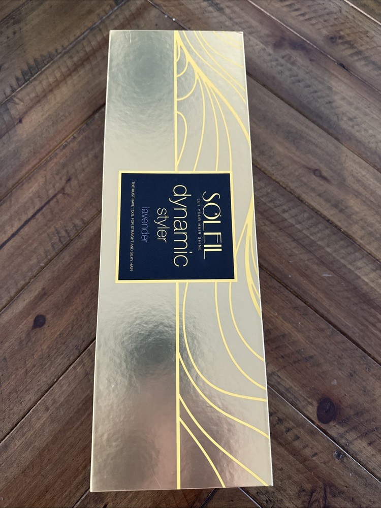 Soleil Professional Ceramic Flat Iron Magnetized Plates- MARBLE- MSRP $375