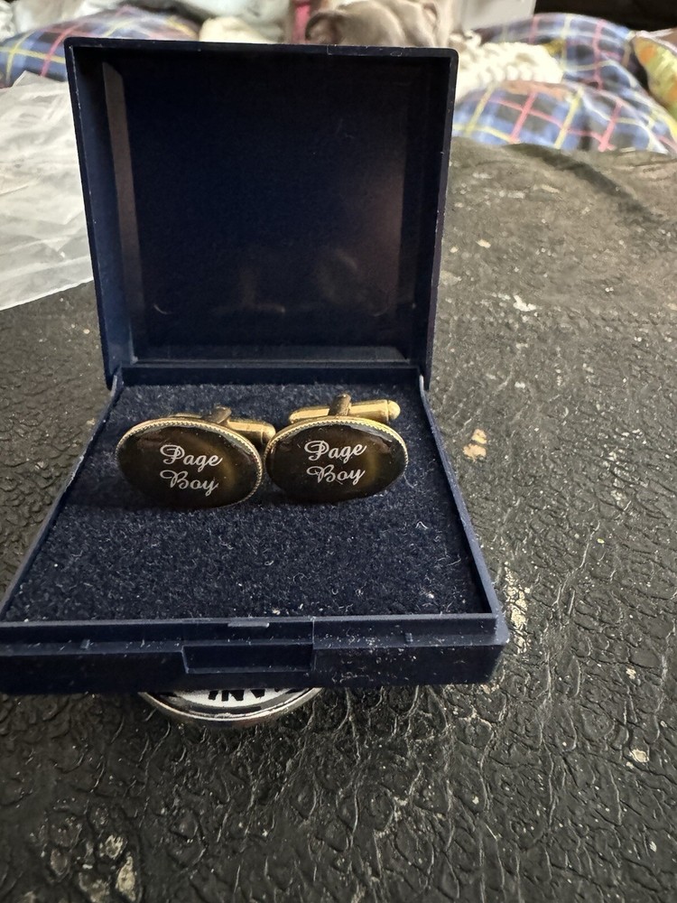Page Boy Cuff Links