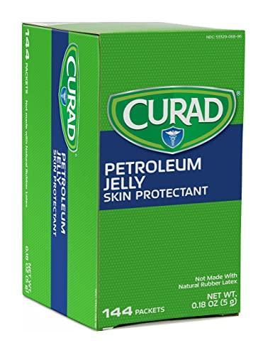Medline Curad Petroleum Jelly, 144 Count