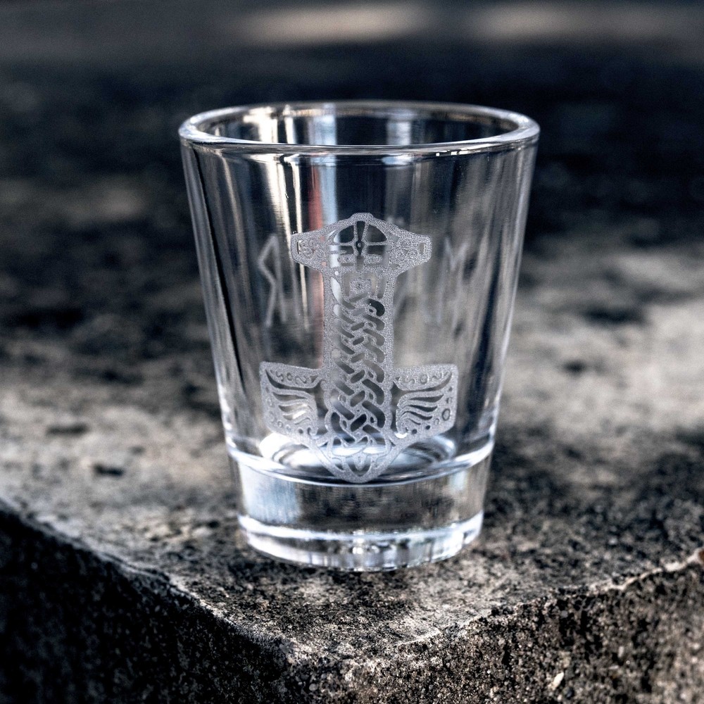 2oz Mjölnir Shot glass
