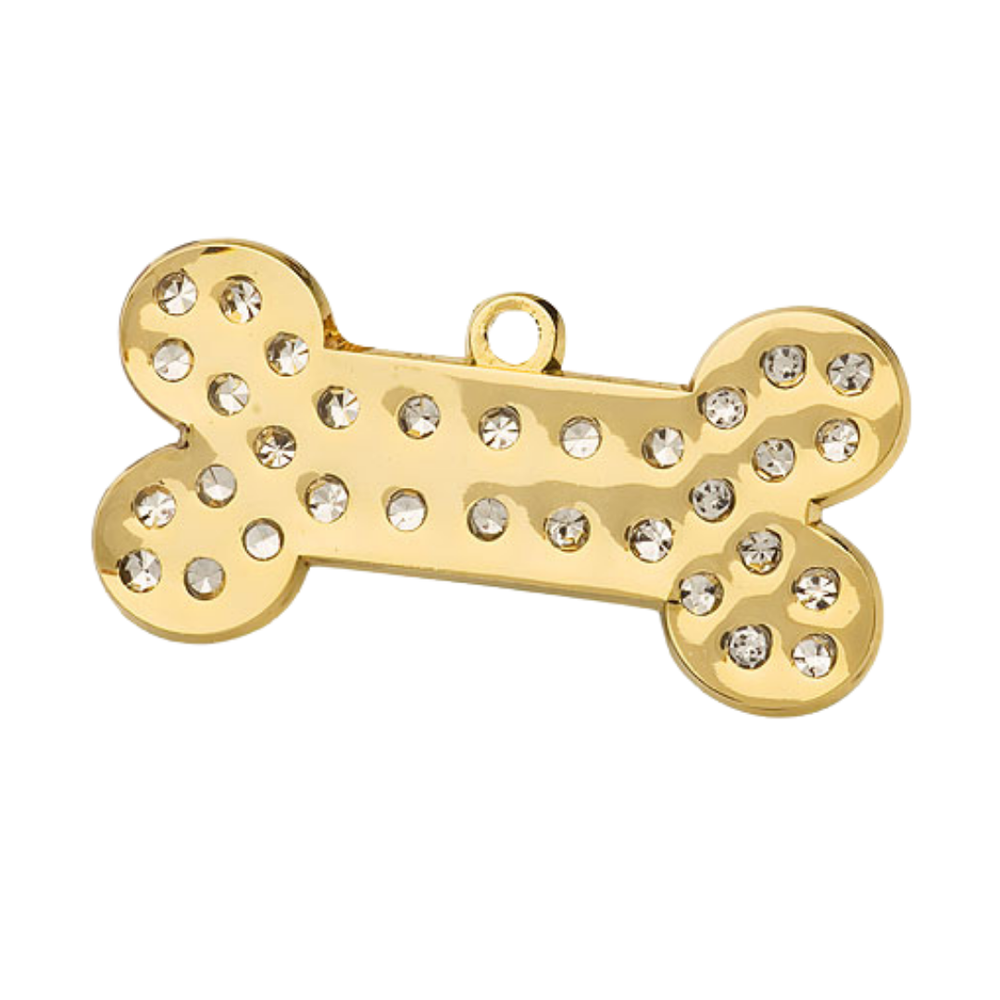 Bone Bling Pet ID Tag
