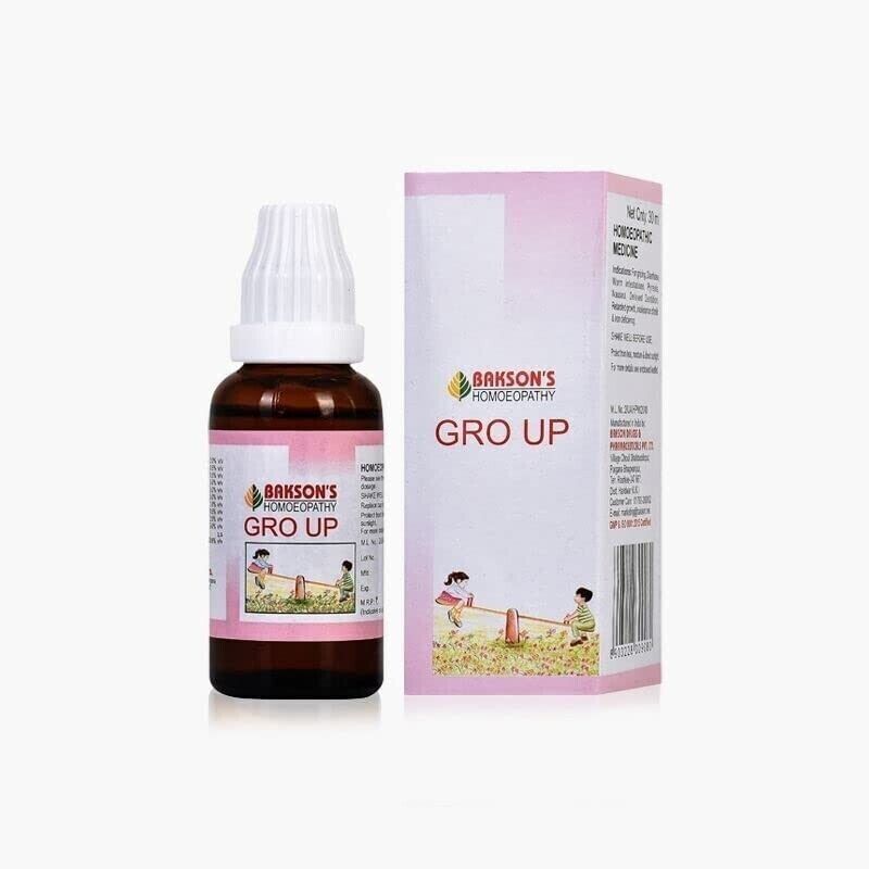 Bakson Homeopathic GRO Up Drops (30ml)