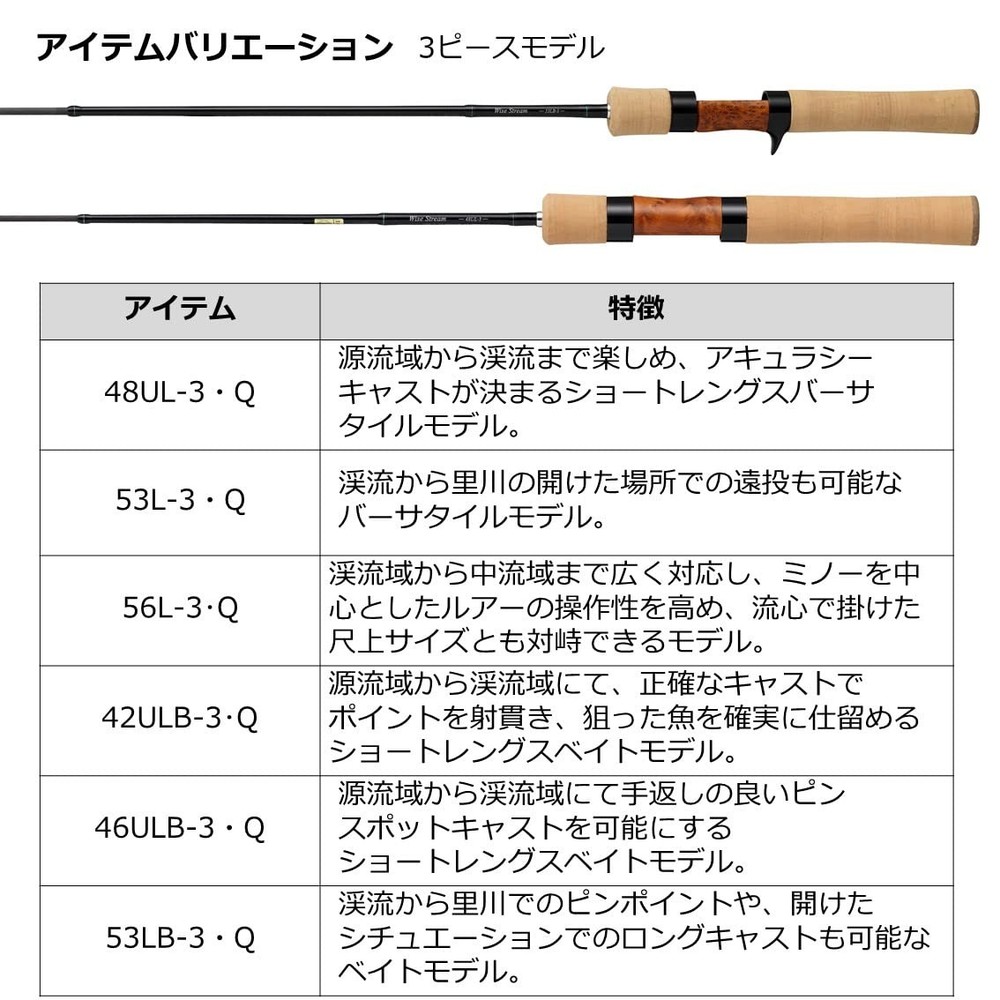 DAIWA WISE STRM 53L-3Q
