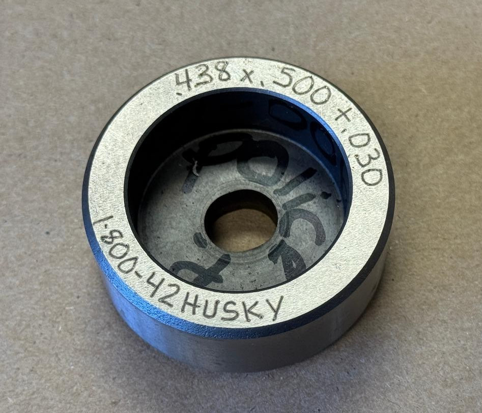 HUSKY INDUSTRIES DIE .438 X .500 + .030