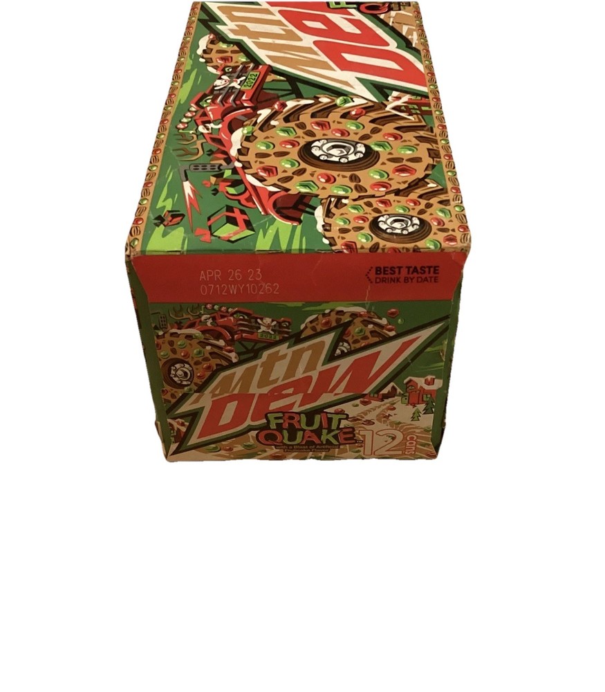 2022 Mtn Dew Fruit Quake 12 Pack