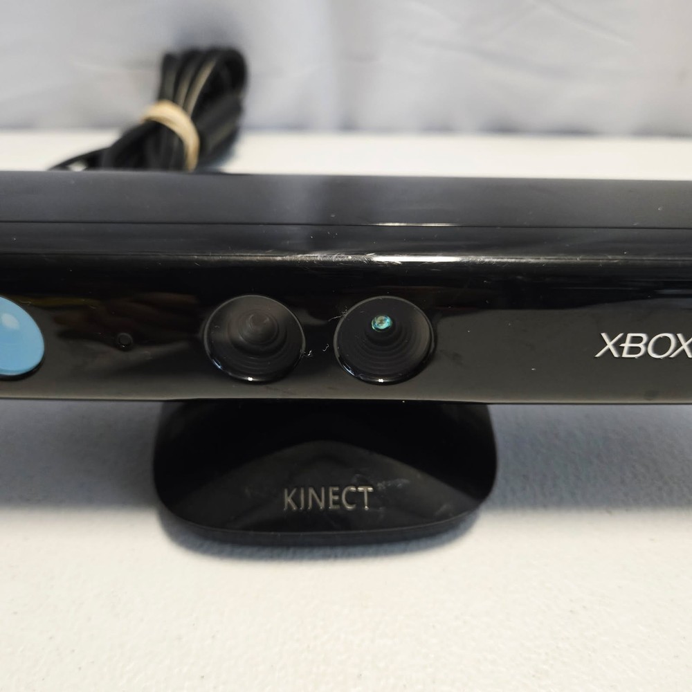 Microsoft Xbox 360 Kinect Sensor Bar Model 1414 Black Tested & Working OEM.