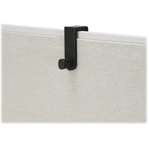 Safco Over-the-Panel Single Hook 4224BL