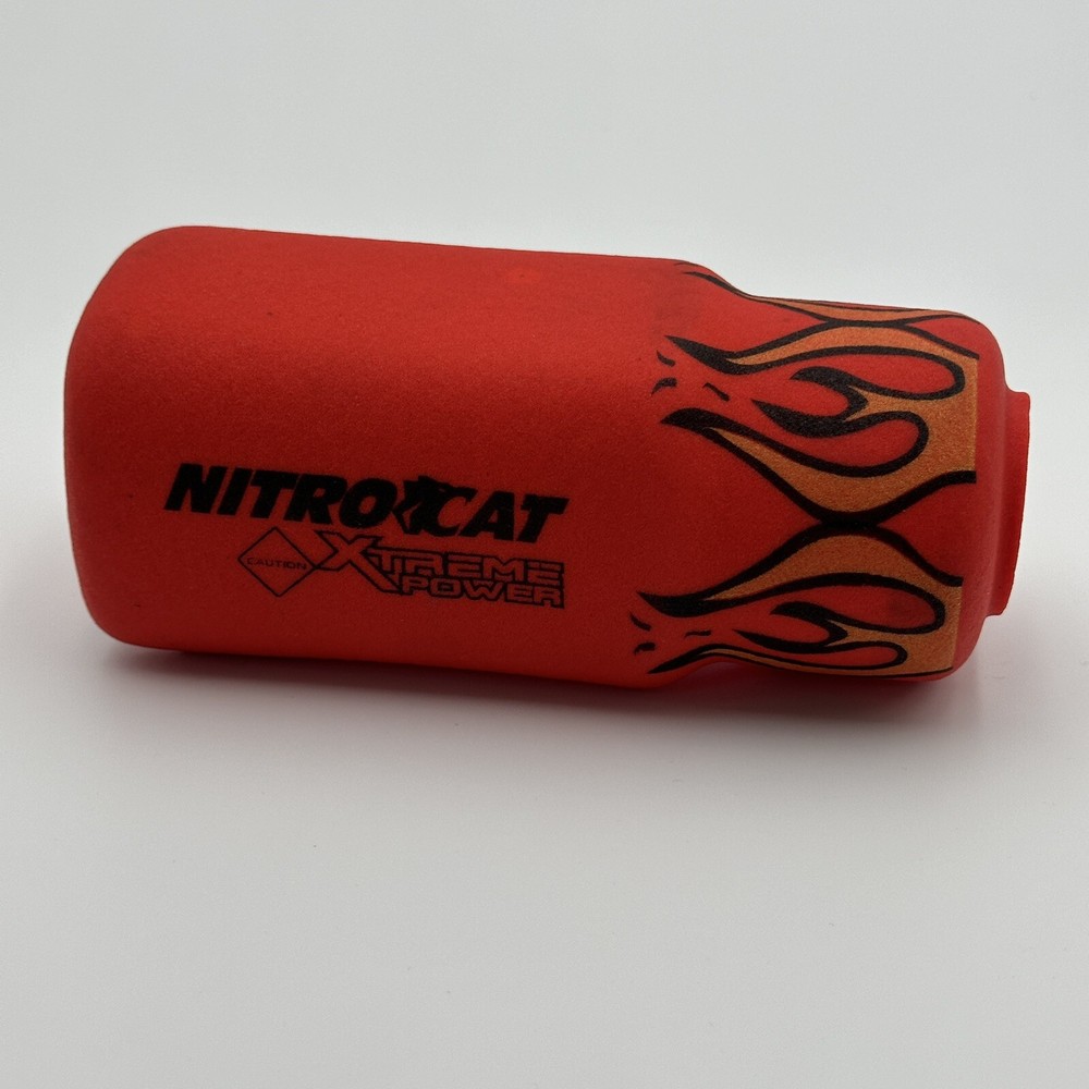 1355-XLBR Aircat Nitrocat Red Flame Boot