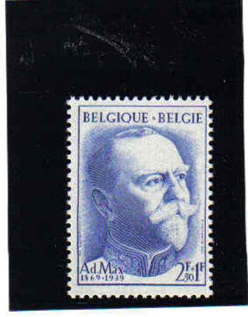 BELGIUM 1957 Adolphe Max MNH** 1037