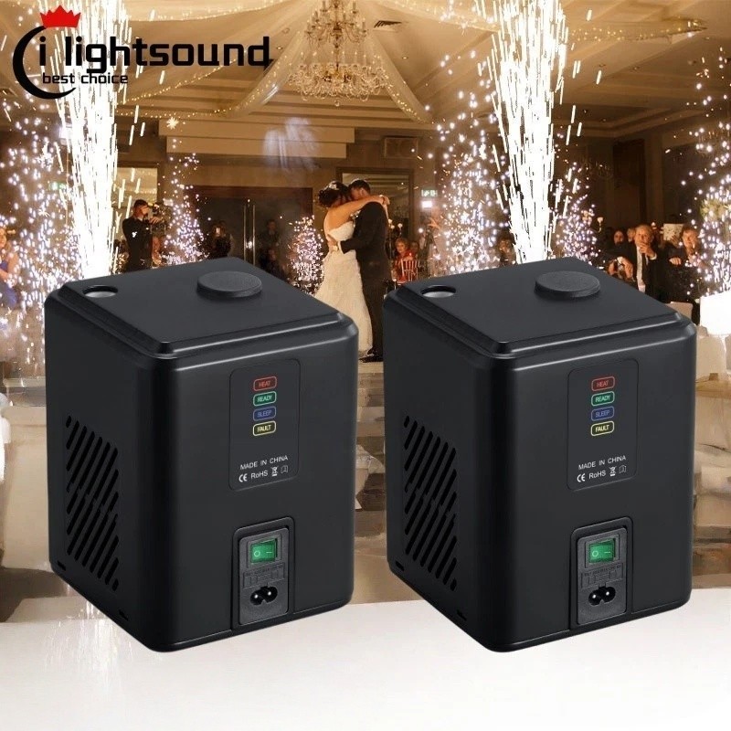 2pc Mini Cold Pyro Fireworks Machine 350W Cold Sparkler Machine  Fast Ship