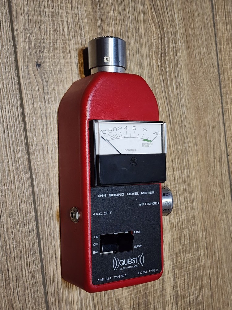 Quest Electronics Model 214 Sound Level Meter
