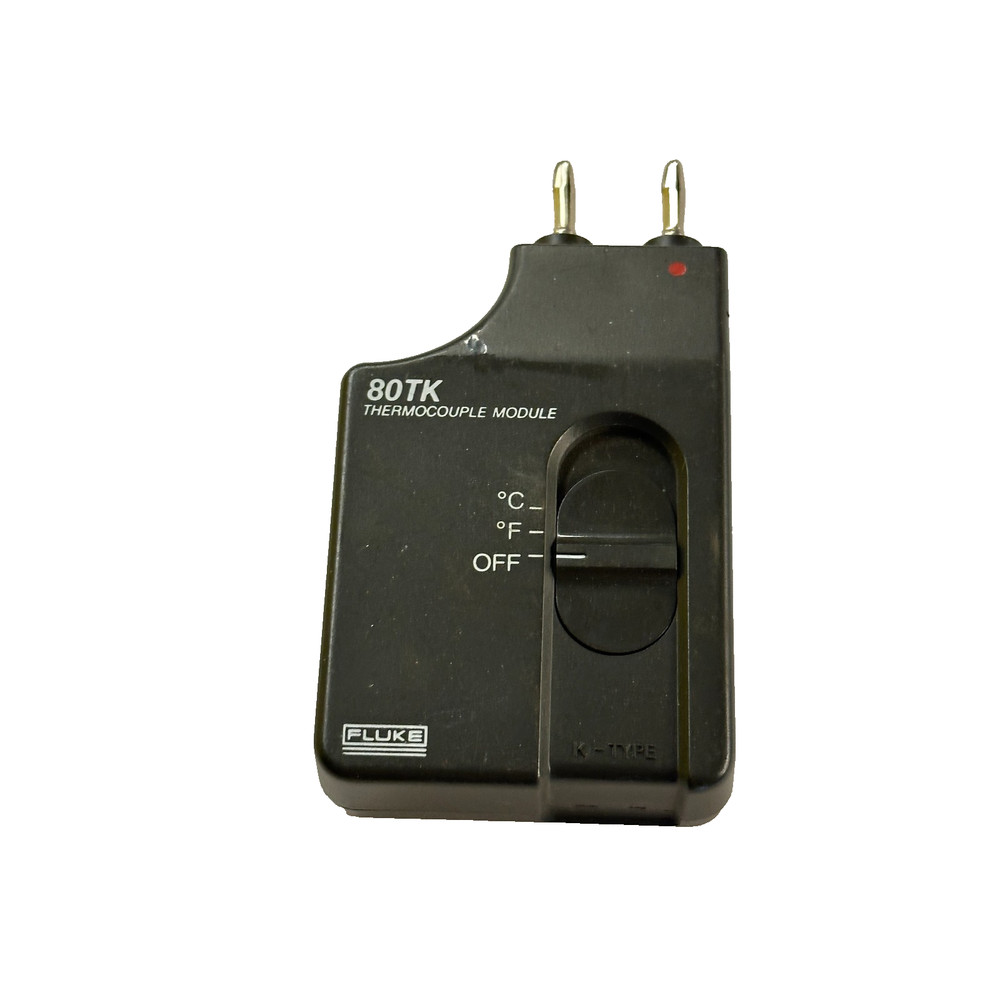 Fluke 80TK Thermocouple Module K-Type Temperature Converter for Multimeter