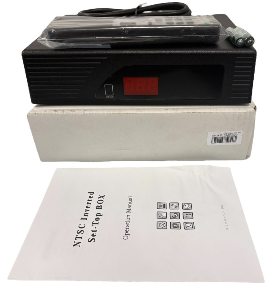 PICO MACOM NTSC INVERTED SET-TOP BOX