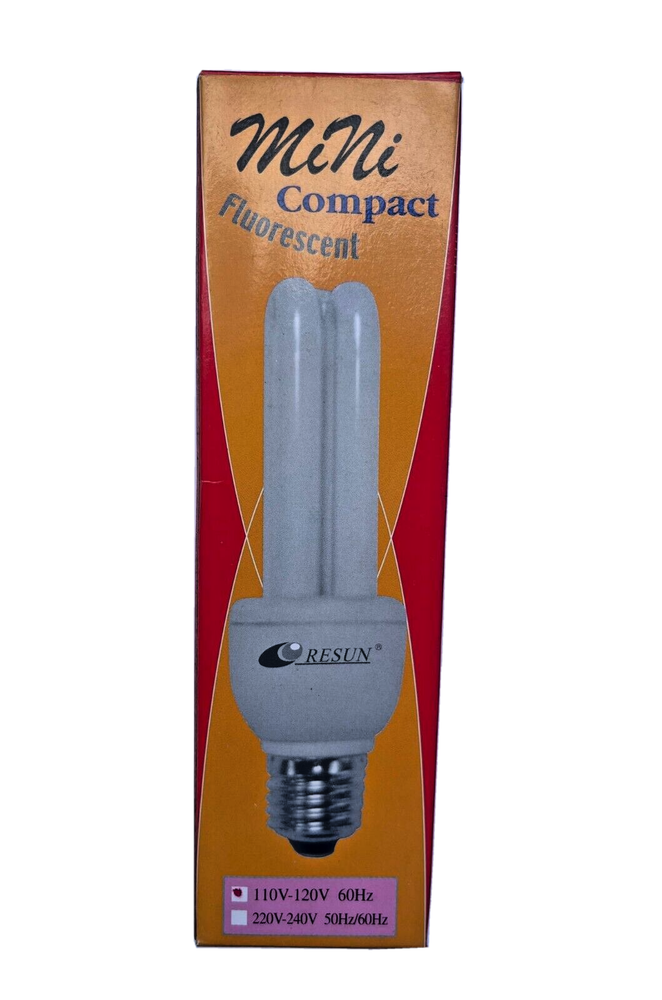 Mini Compact Fluorescent 11W Aquarium Light Bulbs