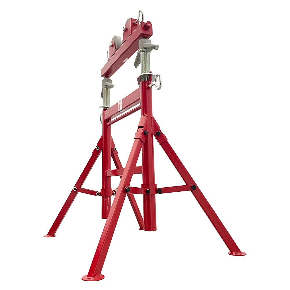 Adjustable 29"-43"H Tube Pipe Roller Support Stand Welding Positioner