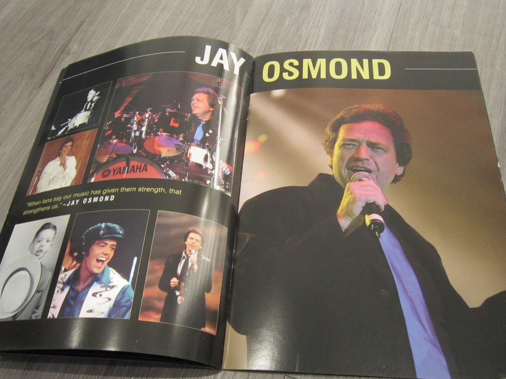 Concert programme ,The Osmond's ,2006