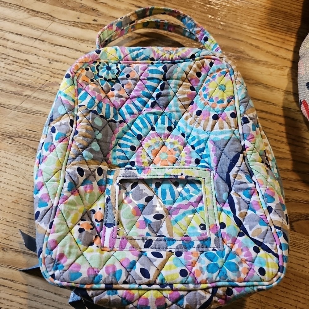 Vera Bradley Lunch Bag Multicolor Sunburst Cloth