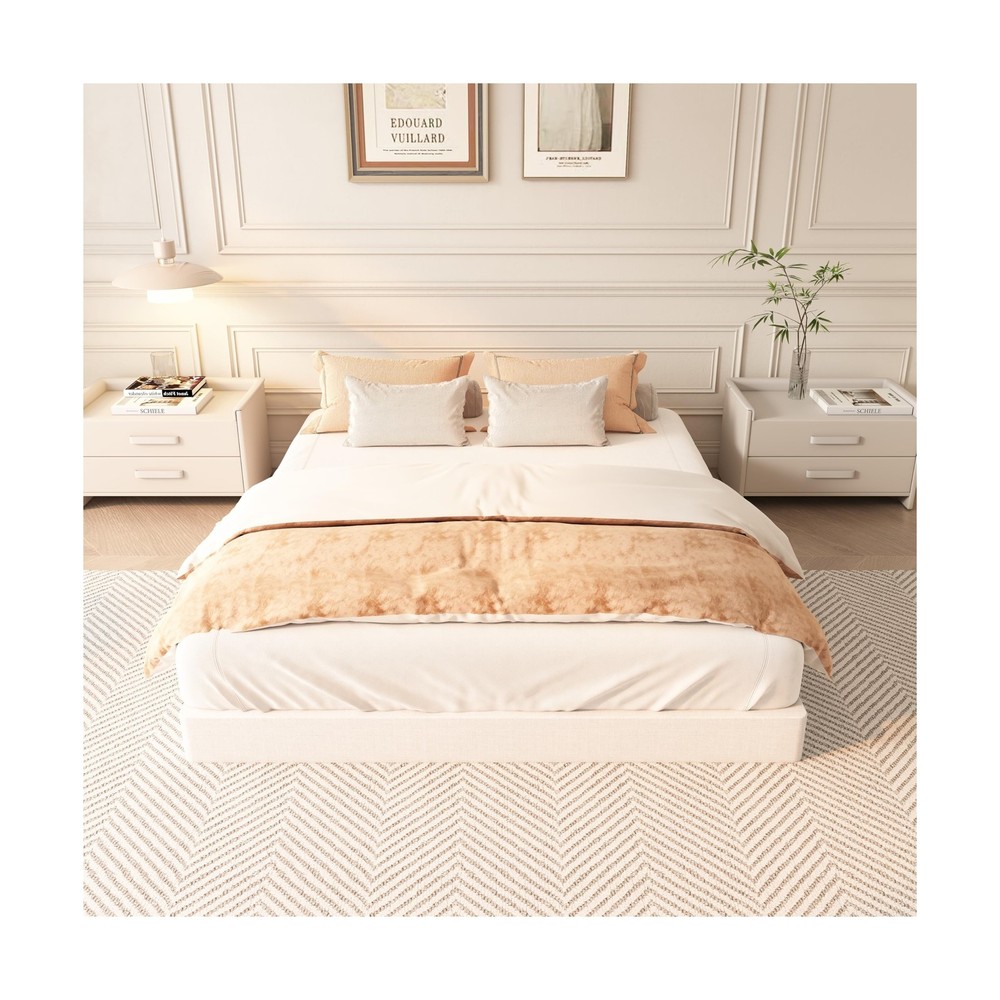 YORMDMO 5 Inch Queen Box Spring, Low Profile Queen Size Box Spring Only, Stur...