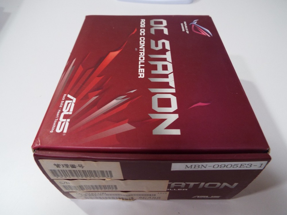 ASUS ROG OC Station Overclocking hardware monitoring controller panel device BOX