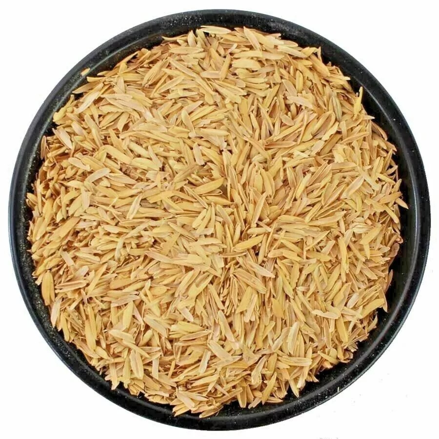 100% Organic Rice Husks Compost Hydroponic Growing Amendment Top Plants