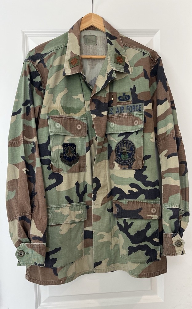 United States Air Force Space Command Camouflage Jacket Regular Medium