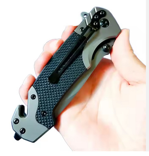 9" SPRING OPEN ASSISTED TACTICAL FOLDING POCKET KNIFE EDC Blade Tactical Tool
