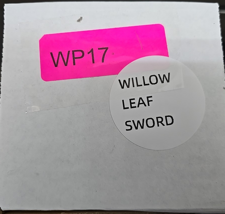 Cold Steel Willow Leaf Sword