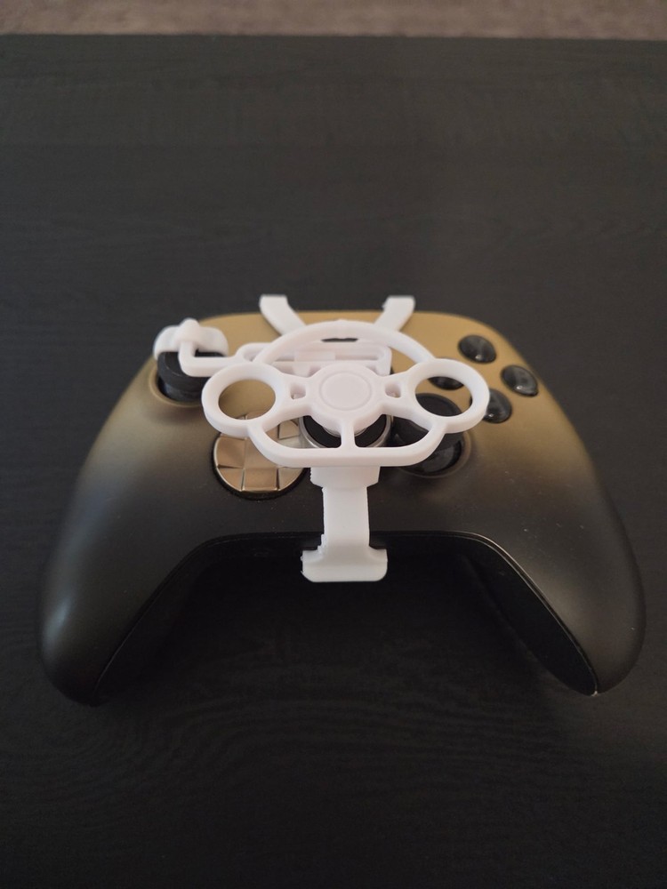 Fun Mini Steering Wheel Attachment for Microsoft Xbox One Controller