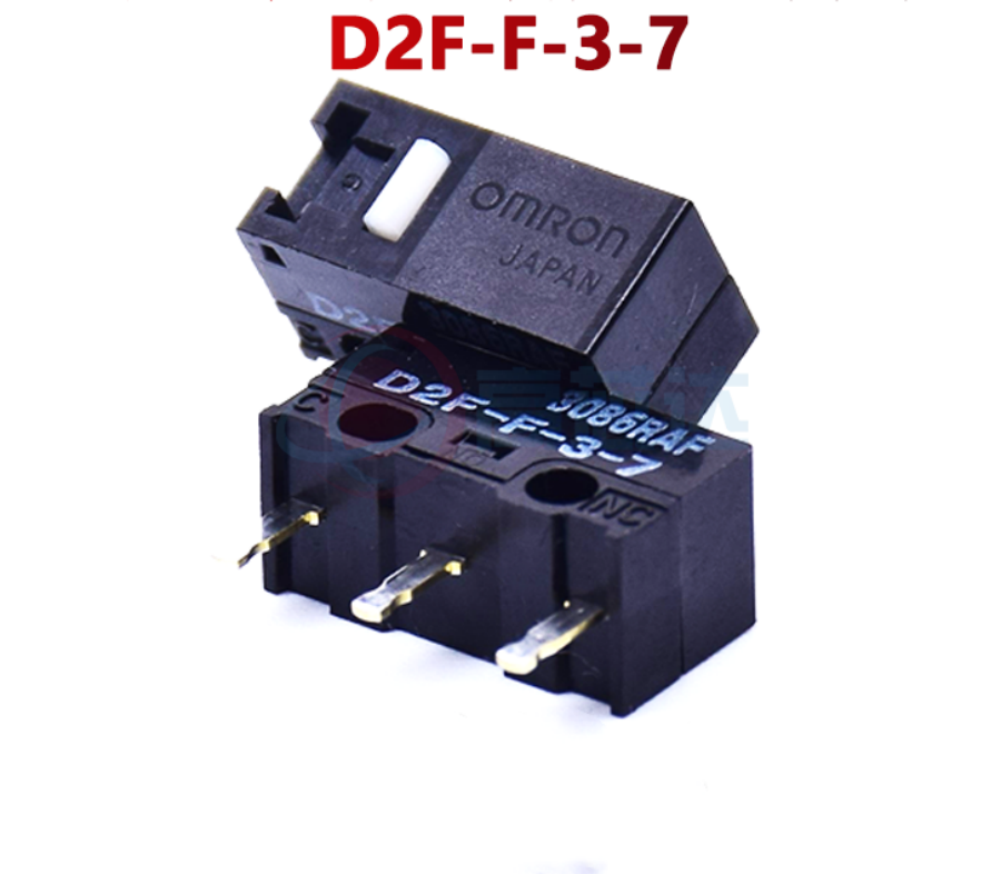 2pcs OMRON D2F-F-3-7 mouse microswitch 3-pin microswitch