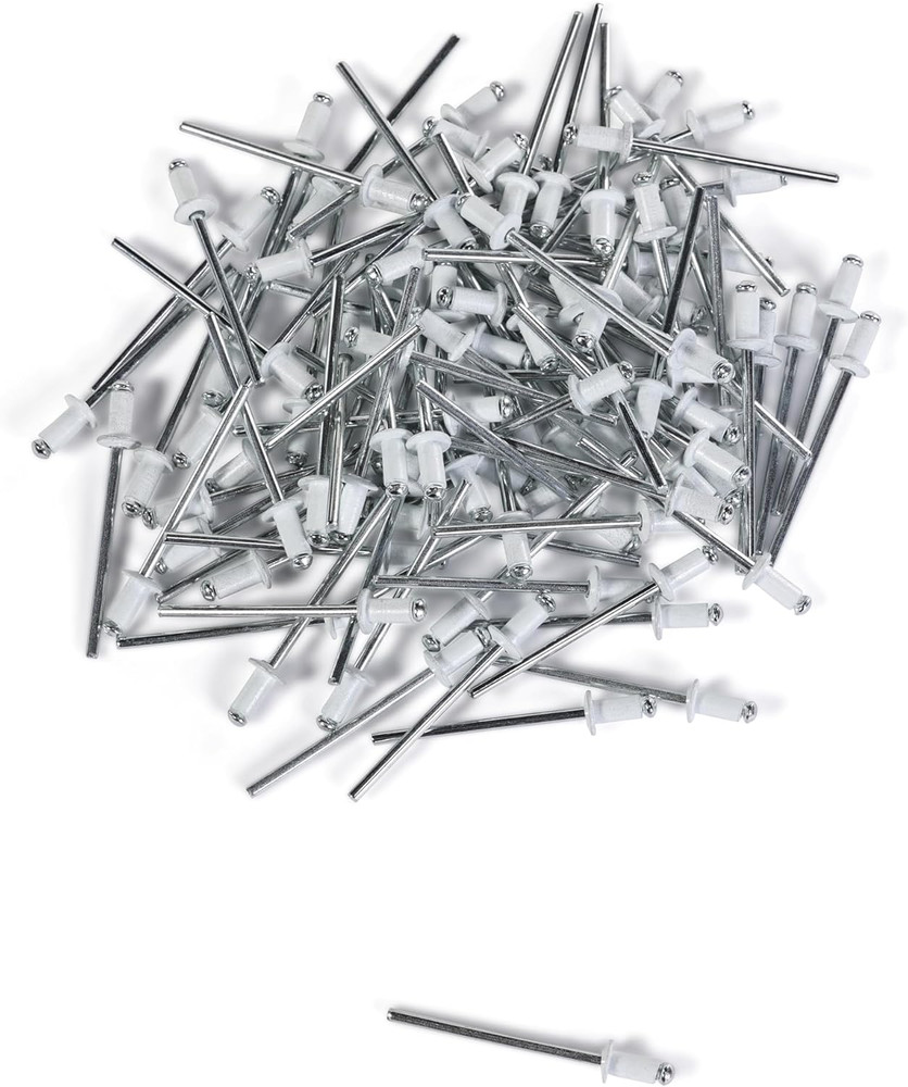 Pop Rivets for Ceilings, 1/8" (100, White)