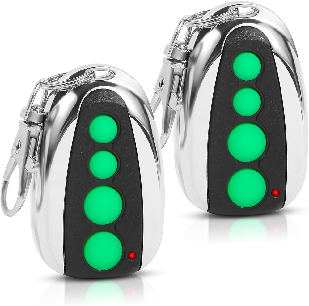 M12 Remote Control Transmitter 433.92 MHz for Automatic Swing Sliding 2 Pack