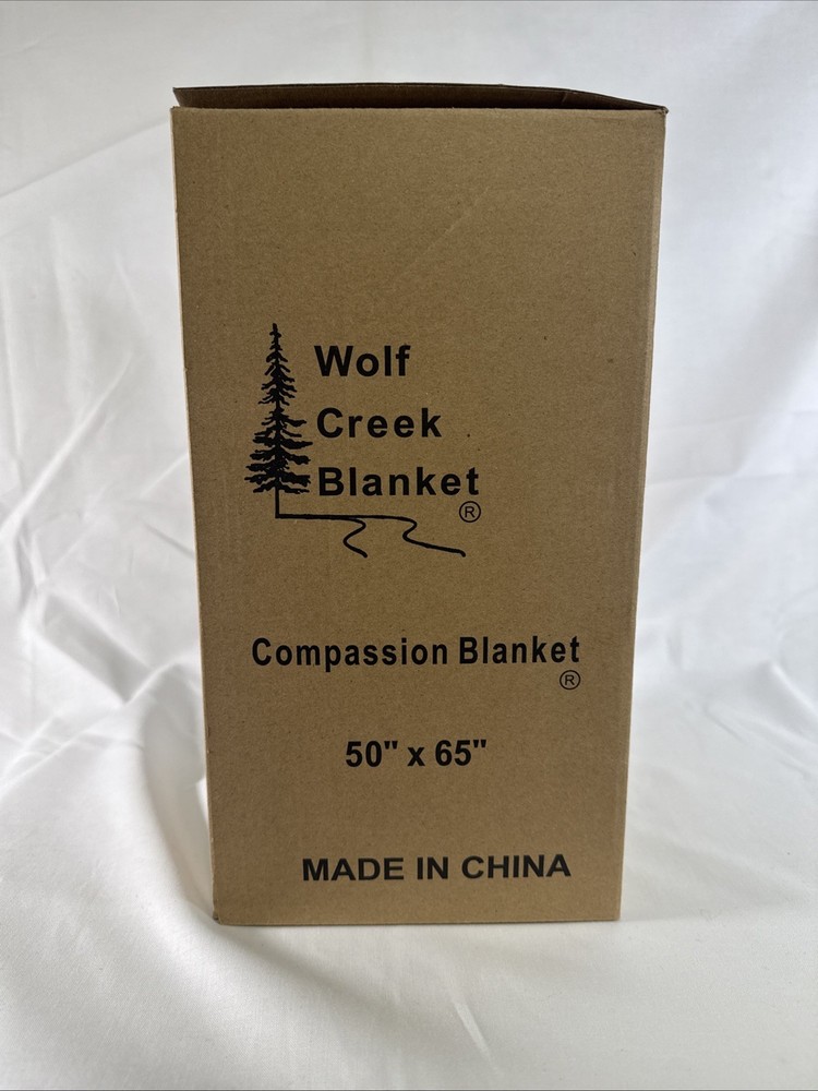 WOLF CREEK BLANKET Co.- Compassion Blanket Super Soft Warm