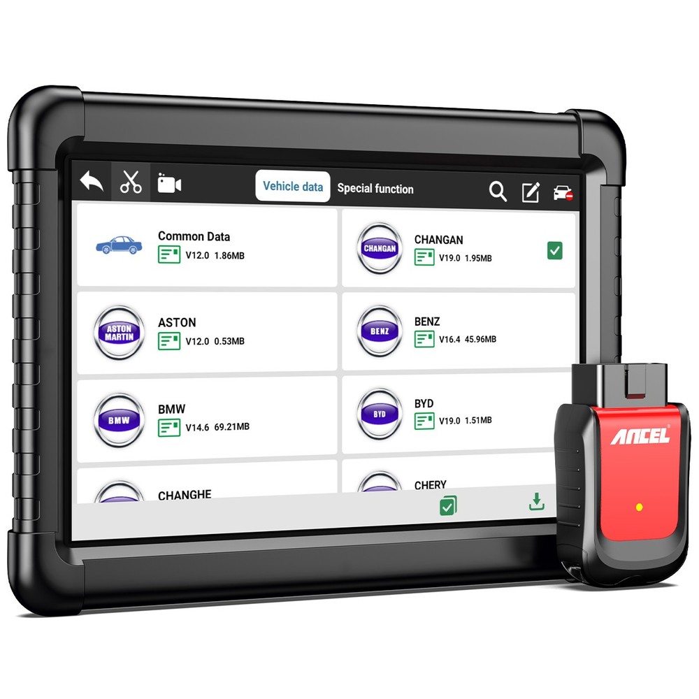 ANCEL X6 Car Diagnostic Tool Bidirectional All Systems OBD2 Scanner Code Reader