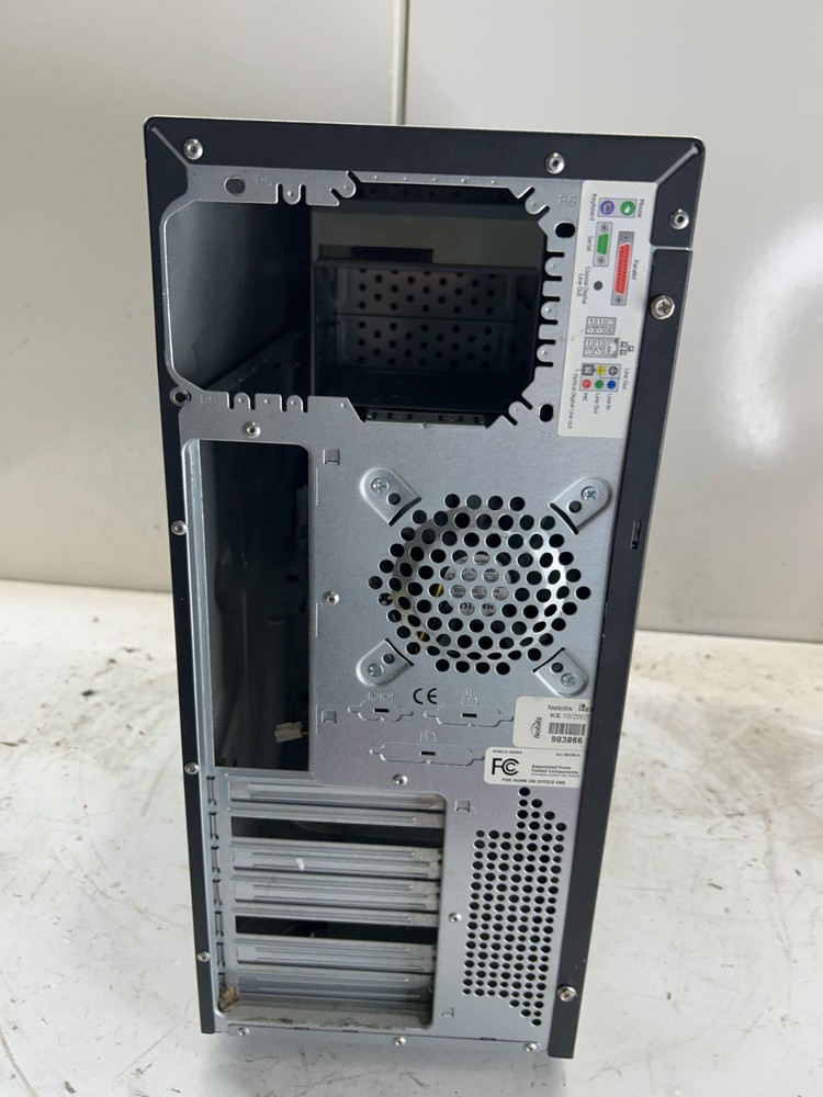 Retro Black ATX Case