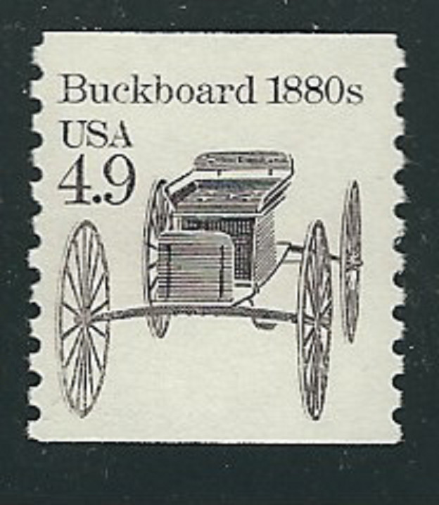 Scott #2124...4.9 Cent...Buckboard....20 Stamps