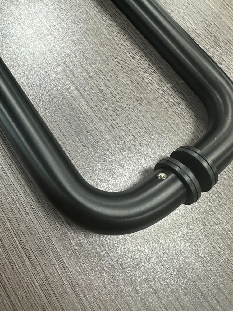 CEL 10" and 12" Solid Aluminum Straight Back to Back Pull Handles for Entry Door
