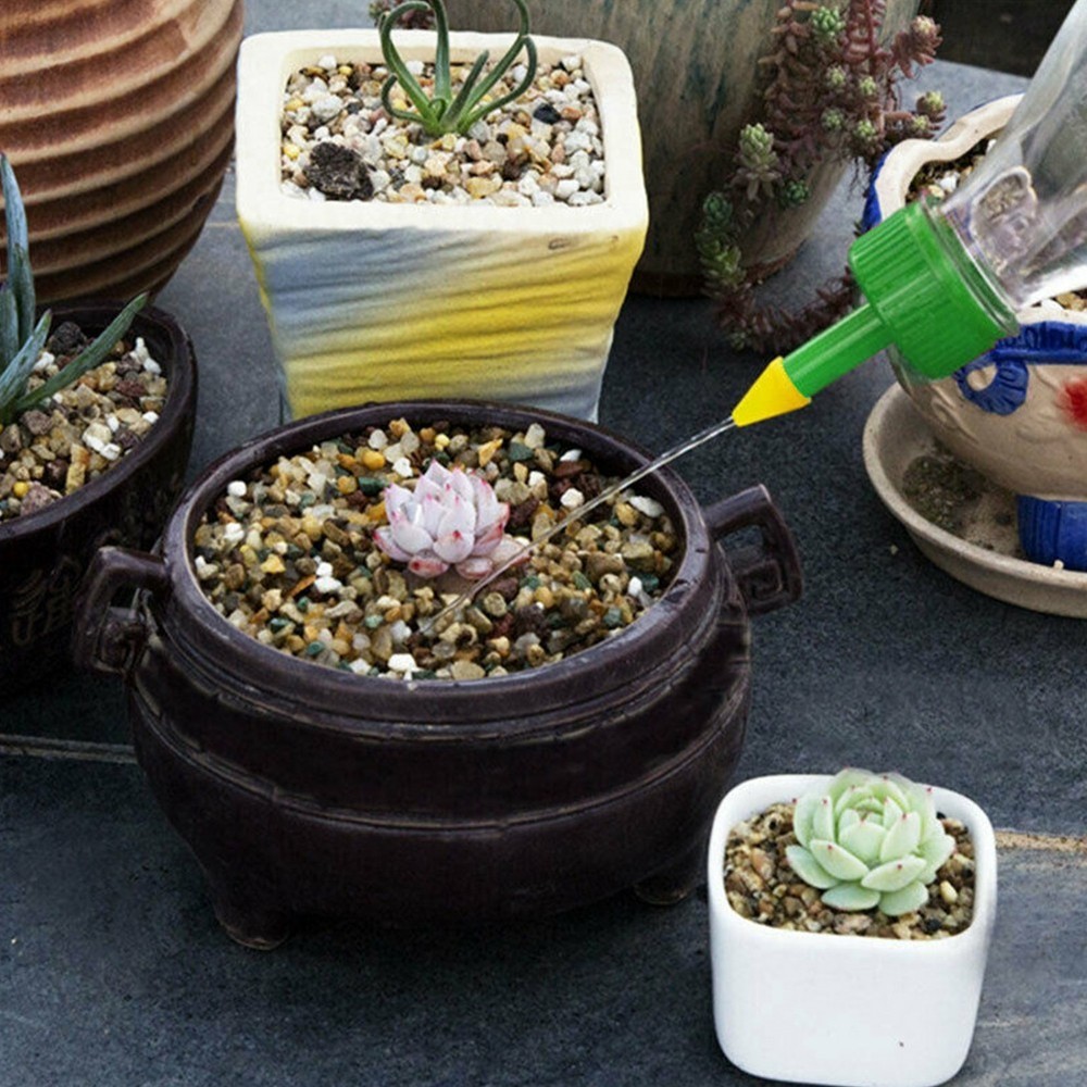 Bottle Top Waterers Bottles Cap 4 Pack Accessory Adapter Fitting Garden