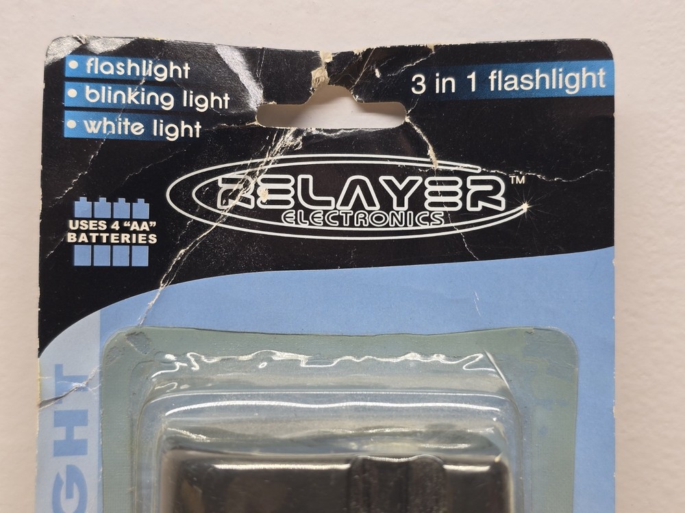 3 in 1 Soft Lite Camping Emergency Light Blinking Signal Flashlight White Light