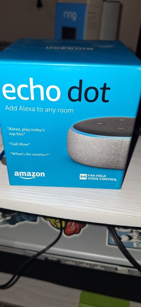Amazon Echo Dot (3rd Generation) Smart Speaker with Alexa Charcoal, newother