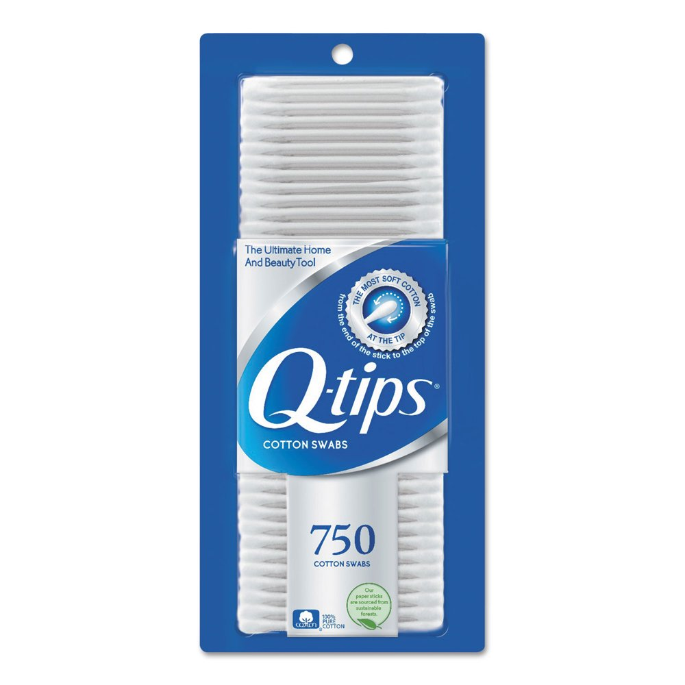 Q-tips Cotton Swabs Original 750 Count