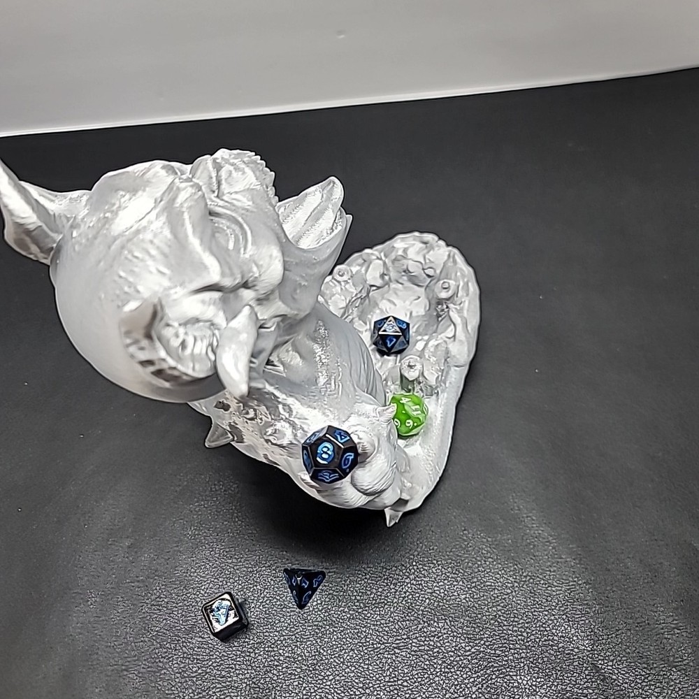 Imp's Hunger Dice Tower - D&D Pathfinder Cthulhu RPG - Gothic Devil Demon DND