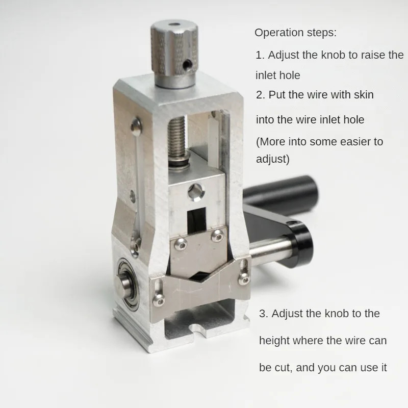 Aluminum Alloy Manual Stripper Electromechanical Dynamic Drill Stripping Machine